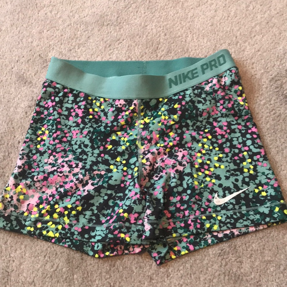 Nike Pro Athletic Splatter Spandex